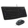 foto de COMBO TECLADO RATON LOGITECH MK120 USB NEGRO