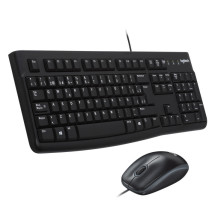 foto de COMBO TECLADO RATON LOGITECH MK120 USB NEGRO