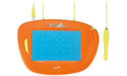 foto de Genius Kids Designer 2540líneas por pulgada 200 x 130mm USB Naranja tableta digitalizadora