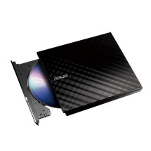 foto de LECTOR GRABADOR CD DVD SLIM ASUS SDRW-08D2S-U EXTERNO NEGRO