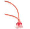 foto de Cable CAT5E UTP moldeado 0,25m Rojo