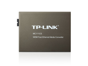 foto de TP-LINK MC111CS convertidor de medio 1000 Mbit/s 1550 nm Monomodo Negro