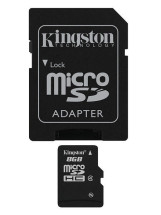 foto de MICRO SD HC KINGSTON 8GB C4 1AADP