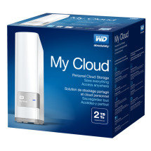 foto de Western Digital My Cloud 2TB Ethernet Blanco dispositivo de almacenamiento personal en la nube