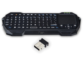 foto de TenGO RT3067BT RF inalámbrica + USB QWERTY Negro teclado