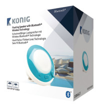 foto de König HAV-BTFSP100WH Mono portable speaker 3W Blanco altavoz portátil