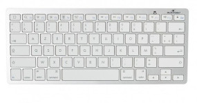 foto de Bluestork BS-KB-MICRO/BT/F Bluetooth AZERTY Color blanco teclado para móvil