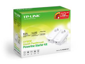 foto de TP-LINK AV1200 1200Mbit/s Ethernet Blanco 2pieza(s) adaptador de red powerline