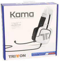 foto de Tritton Kama Binaural Diadema Blanco auricular con micrófono