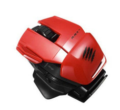 foto de Mad Catz Office R.A.T.M Bluetooth Óptico 2000DPI mano derecha Rojo ratón