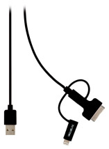 foto de Valueline VLMP39410B1.00 cable USB 1 m USB 2.0 USB A Micro-USB B Negro