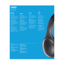 foto de Logitech H800 Bluetooth Wireless Headset Auriculares Inalámbrico Diadema Oficina/Centro de llamadas Negro