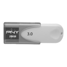 foto de PNY ATTACHE 4 unidad flash USB 256 GB USB tipo A 3.0 (3.1 Gen 1) Gris, Blanco