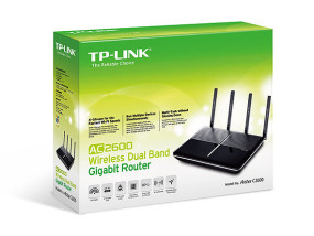 foto de TP-LINK AC2600 Doble banda (2,4 GHz / 5 GHz) Gigabit Ethernet Negro router inalámbrico