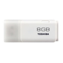 foto de Toshiba THN-U202W0080E4 8GB USB 2.0 Type-A Color blanco unidad flash USB