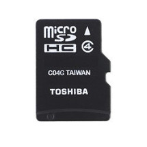 foto de Toshiba HIGH SPEED M102 8GB 8GB MicroSDHC Clase 4 memoria flash