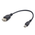foto de CABLE USB GEMBIRD A MICRO USB HEMBRA MACHO 0,15M