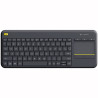 foto de TECLADO LOGITECH K400 PLUS RF INALAMBRICO NEGRO
