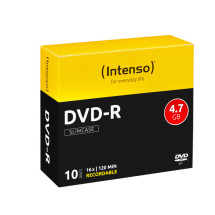 foto de DVD-R INTENSO 4,7GB 16X SLIM CASE 10