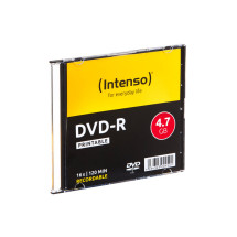 foto de DVD-R INTENSO 4,7GB 16X PRINTABLE SLIM CASE 10