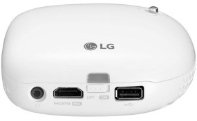 foto de LG PV150G Proyector para escritorio 100lúmenes ANSI DLP Blanco videoproyector