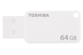 foto de Toshiba TransMemory U303 64GB USB 3.0 (3.1 Gen 1) Conector USB Tipo A Blanco unidad flash USB