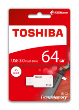 foto de Toshiba TransMemory U303 64GB USB 3.0 (3.1 Gen 1) Conector USB Tipo A Blanco unidad flash USB