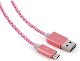 foto de Bluestork TRENDY-MU-W cable USB 1,2 m USB A Micro-USB A Rosa