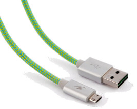 foto de Bluestork TRENDY-MU-F cable USB 1,2 m USB A Micro-USB B Verde
