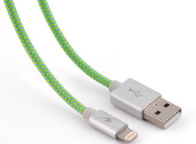 foto de Bluestork TRENDY-LI-F cable de conector Lightning 1,2 m Verde