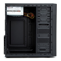 foto de L-Link FLOW Torre 500W Negro carcasa de ordenador