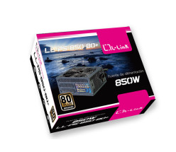 foto de L-Link LL-PS-850-80+ 850W ATX Negro unidad de fuente de alimentación