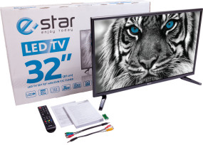 foto de eSTAR D1T1 32 HD Negro LED TV