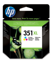 foto de HP Cartucho de tinta original 351XL de alta capacidad Tri-color
