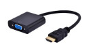 foto de ADAPTADOR GEMBIRD HDMI A VGA HEMBRA CON 3,5MM AUDIO 0,20M