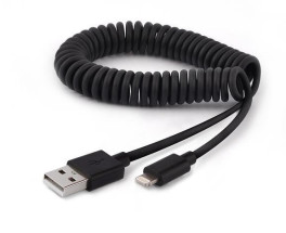 foto de Bluestork CAR-LI 1.5m USB A Lightning Negro cable de teléfono móvil