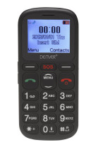 foto de Denver GSP-120 1.77 78g Negro Teléfono para personas mayores teléfono móvil