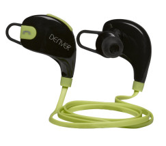 foto de Denver BTE-100 Dentro de oído Binaural Inalámbrico Negro, Verde auriculares para móvil