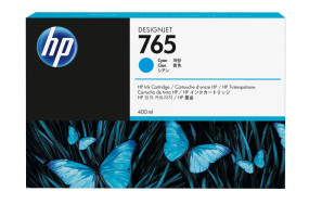 foto de HP Cartucho de tinta Designjet 765 cian de 400 ml