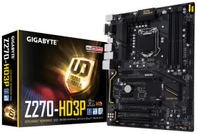 foto de Gigabyte GA-Z270-HD3P placa base LGA 1151 (Zócalo H4) Intel® Z270 ATX