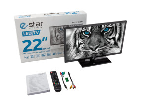 foto de eSTAR D1T1 22 Full HD Negro LED TV