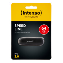 foto de USB 3.0 INTENSO 64 GB SPEED LINE NEGRO