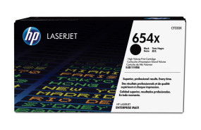 foto de HP Cartucho de tóner original LaserJet 654X de alta capacidad negro