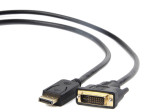 CABLE ADAPTADOR GEMBIRD DISPLAYPORT MACHO A DVI MACHO 1,8M