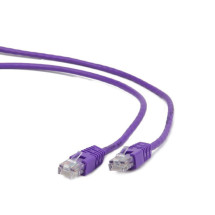 foto de Gembird RJ45/RJ45 Cat6 1m cable de red Púrpura F/UTP (FTP)