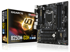 foto de Gigabyte GA-B250M-D3H placa base LGA 1151 (Zócalo H4) Intel® B250 mini-ATX