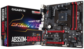 foto de Gigabyte GA-AB350M-Gaming 3 Zócalo AM4 AMD B350 micro ATX