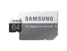 foto de MICRO SD SAMSUNG 64GB PRO C10 R100/W90 CON ADAPTADOR