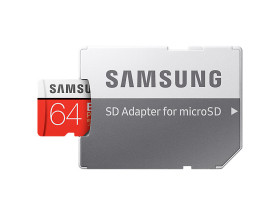 foto de MICRO SD SAMSUNG 64GB EVO C10 R100/W60 CON ADAPTADOR