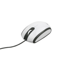 foto de Gembird MUS-105 USB Óptico 1200DPI Ambidextro Negro, Color blanco ratón